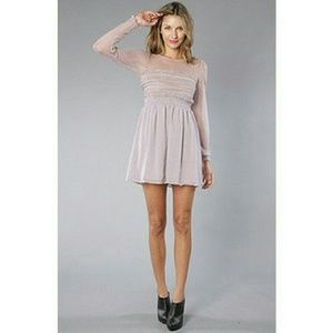 Free People Dusty Lavender Lace Dress Nwot