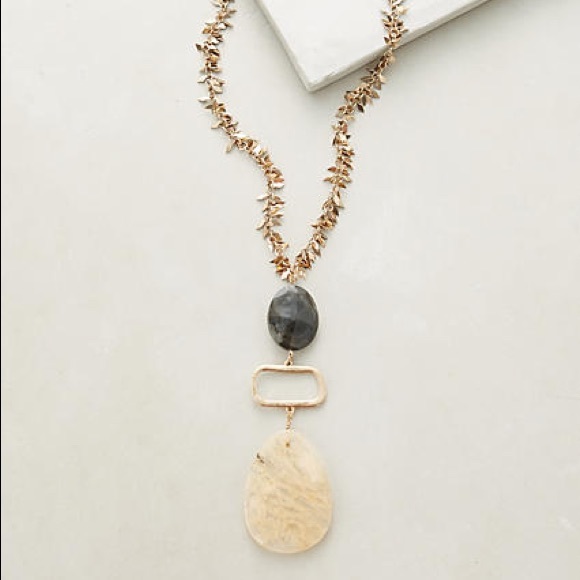 Anthropologie Jewelry - Anthropologie Manella stack pendant necklace