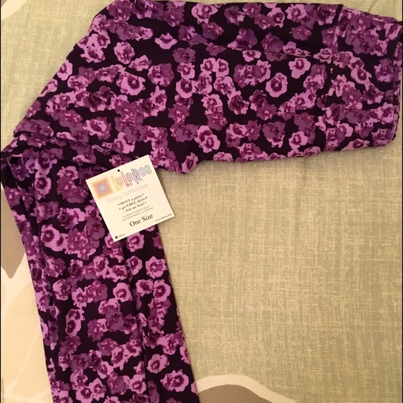 Lularoe OS floral leggings, BNWT