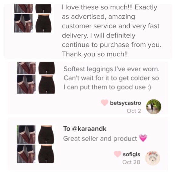 Tummy Control- Fleece Lined High Waisted Leggings - Picture 4 of 4