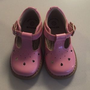 Footmates Harper rose patent shoes size 2.5