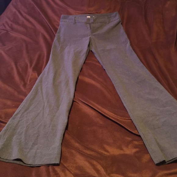 Gray dress pants