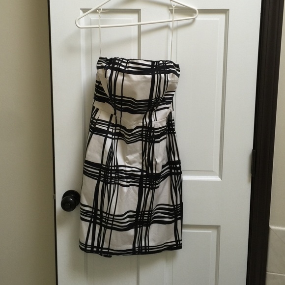 Express strapless dress