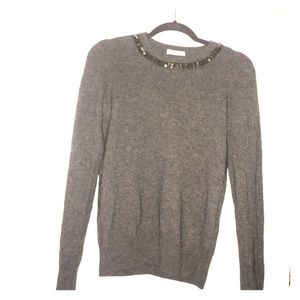 Women's beaded sweater