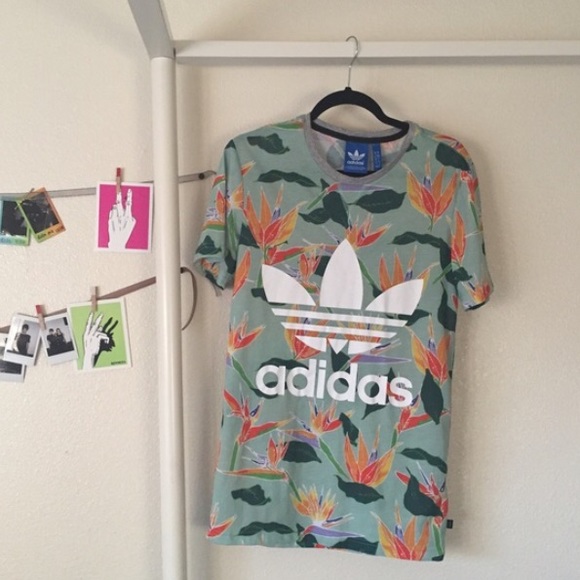 adidas Tops - Adidas Hawaii Graphic Tee