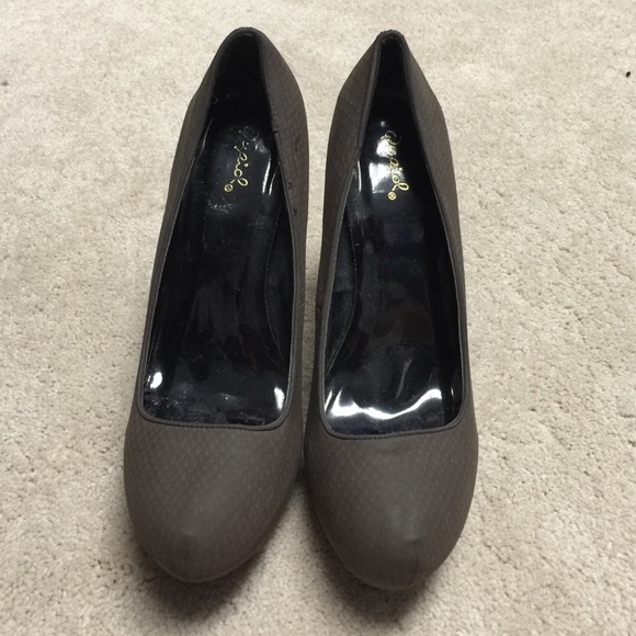 Brown sexy heels