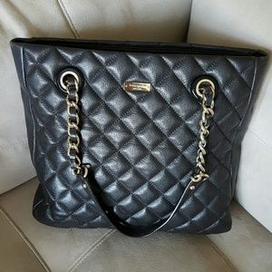 Kate Spade gold coast Sierra in black leather