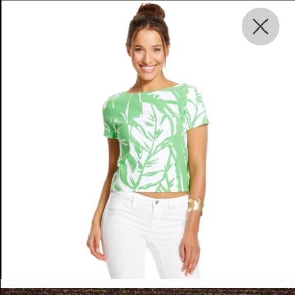 Lilly for target boom boom crop top