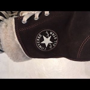 Converse Shoes - Converse All Star High Top Fuzzy Bootie Sneakers Converse Shoes - Converse All Star High Top Fuzzy Bootie Sneakers