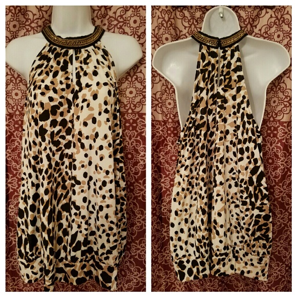 Lane Bryant Embellished Halter