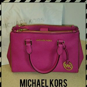 Michael Kors medium Specchio Sutton satchel