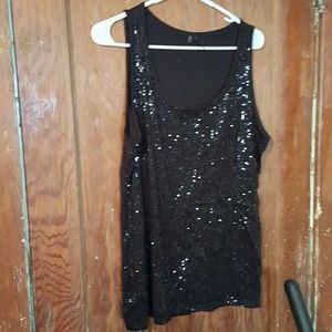 Sequin tank