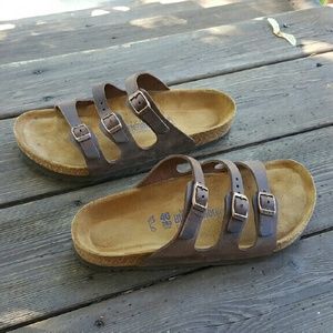 Birkenstock  florida softbed Habana oiled leather