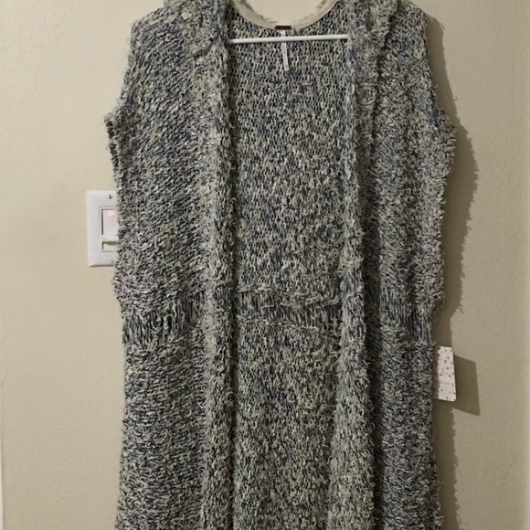PRICE ⬇️ Free People Duster Sweater Vest #27 - Picture 3 of 4