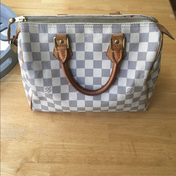 Louis Vuitton Demier Azur Speedy 25
