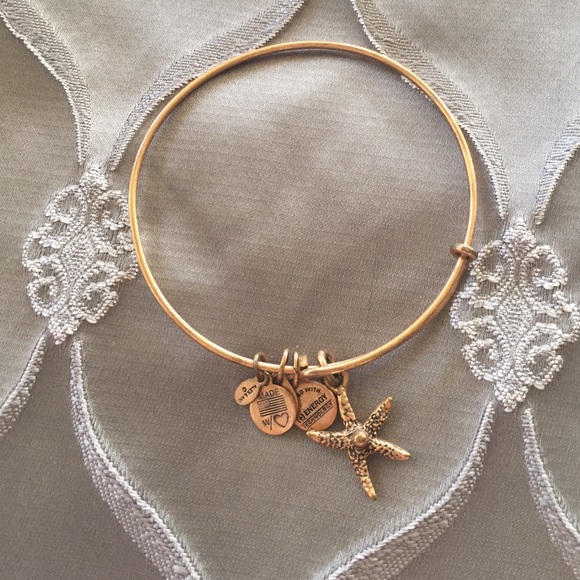 Alex and Ani gold starfish