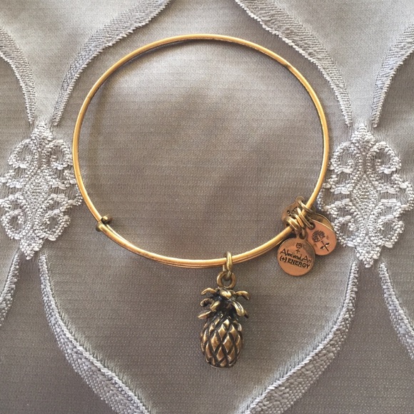 Alex and Ani gold pineapple