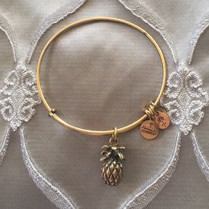 Alex and Ani gold pineapple