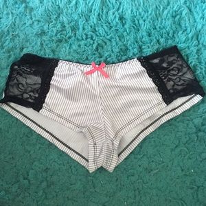 FINAL PRICE NWOT Lacey Black and White Panties