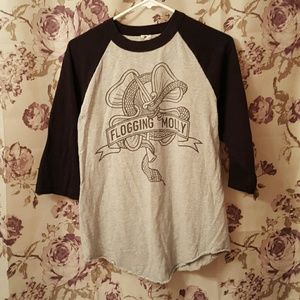 Flogging Molly baseball tee