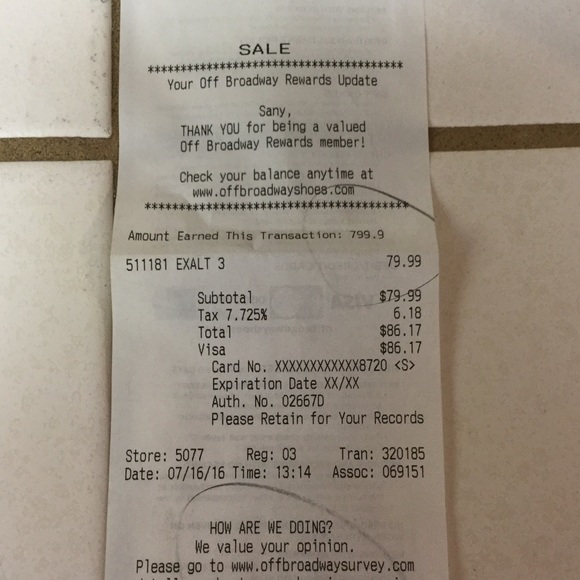 Asics Gel-Exalt Wonens Size 8 - Picture 3 of 4