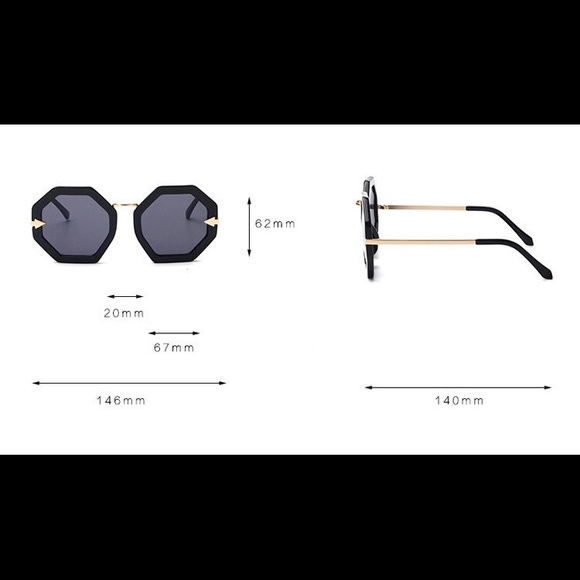 Octagon sunglasses - Picture 3 of 3