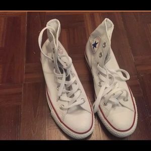 White high top converse