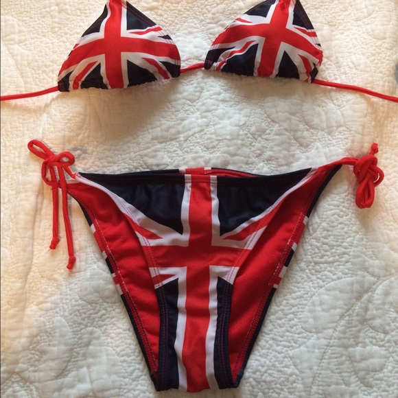 Union Jack British Bikini XS