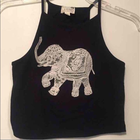 Pacsun Elephant crop top