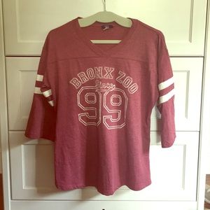 Bronx Zoo jersey-style shirt Bronx Zoo jersey-style shirt