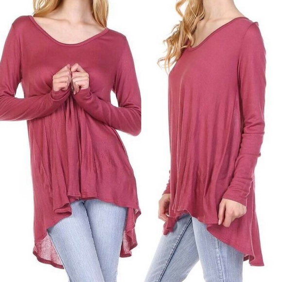 ‼️SALE‼️Cross Back Long Sleeve - Picture 2 of 4