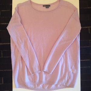 Vince Cashmere Sweater w Open Stitch Back