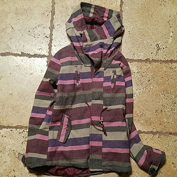Striped coat - Picture 3 of 4
