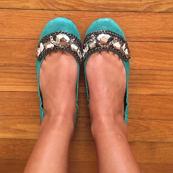 Gianni Bini studded flats