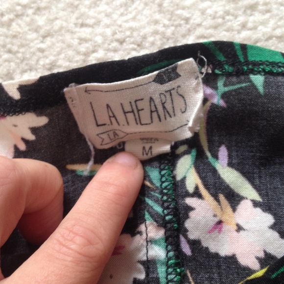 Black Floral Romper - Picture 2 of 2