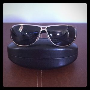 Prada Sunglasses - black and silver