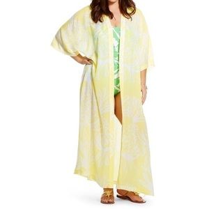 🍍Lilly Pulitzer for target Pineapple kimono🍍