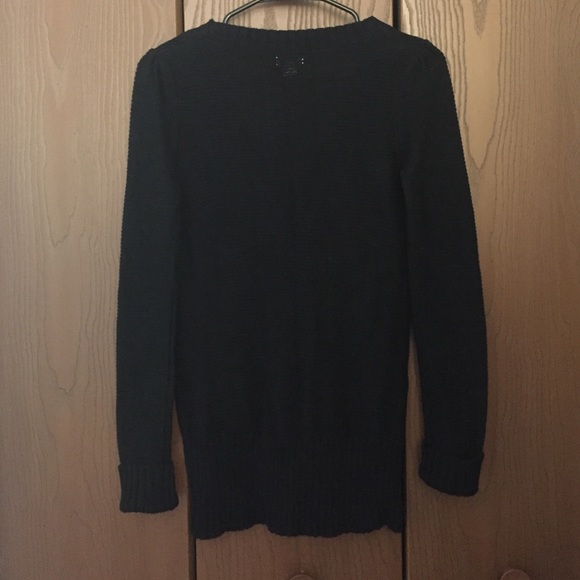 Black Cardigan Sweater - Picture 2 of 2