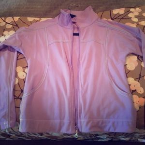 Lavender lululemon jacket.