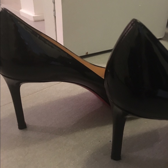 Christian Louboutin peep toe heels 9.5