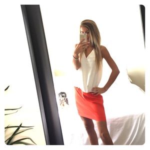 Zara color block dress.