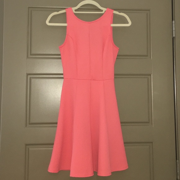 Bloomingdales AQUA dress in coral