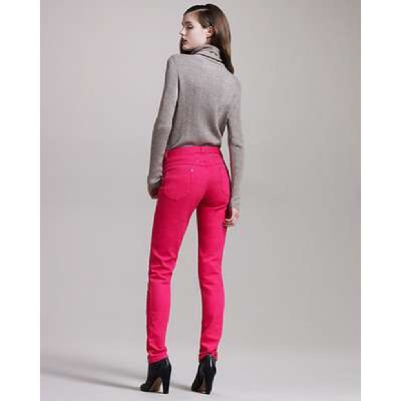 Bebe fuchsia skinny pants