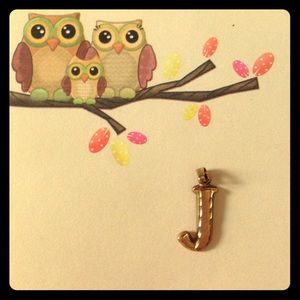 "J" necklace or bracelet charm