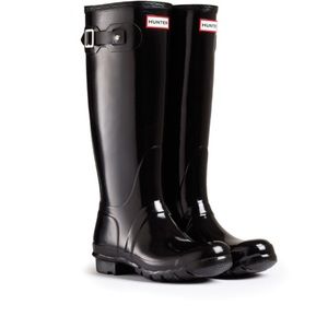 Tall hunter boots size 8