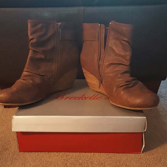 Brown Ankle Booties