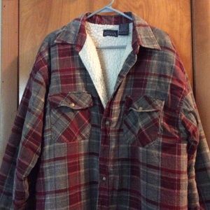 MENS SIZE LARGE FLEESE SHIRT