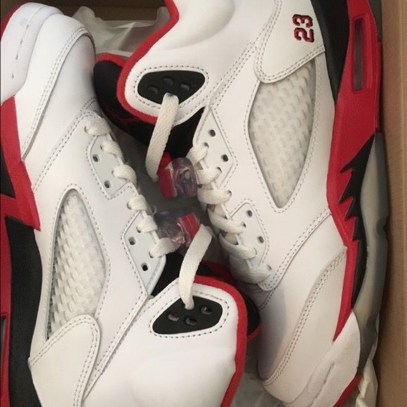 Fire Red Retro 5