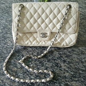 Cream Purse.