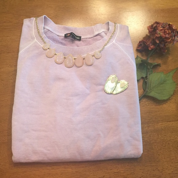 ❗️LOWEST ❗️🎀🆕 Lavender Crew Neck Same Guy Sweate